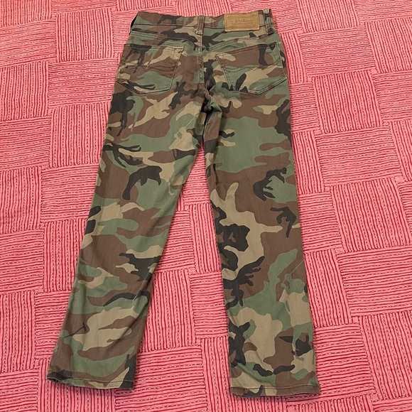 Ralph Lauren Girls size 8 W24L23.5 rise 9” Camouflage Pants - Picture 6 of 16